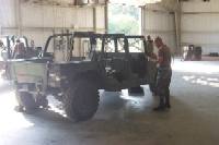 Test time - HMMWV inspection